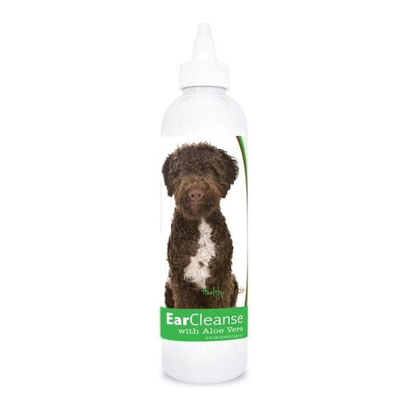 Healthy Breeds 8 oz Lagotti Romagnoli Ear Cleanse with Aloe Vera Cucumber Melon 840235197317 - main